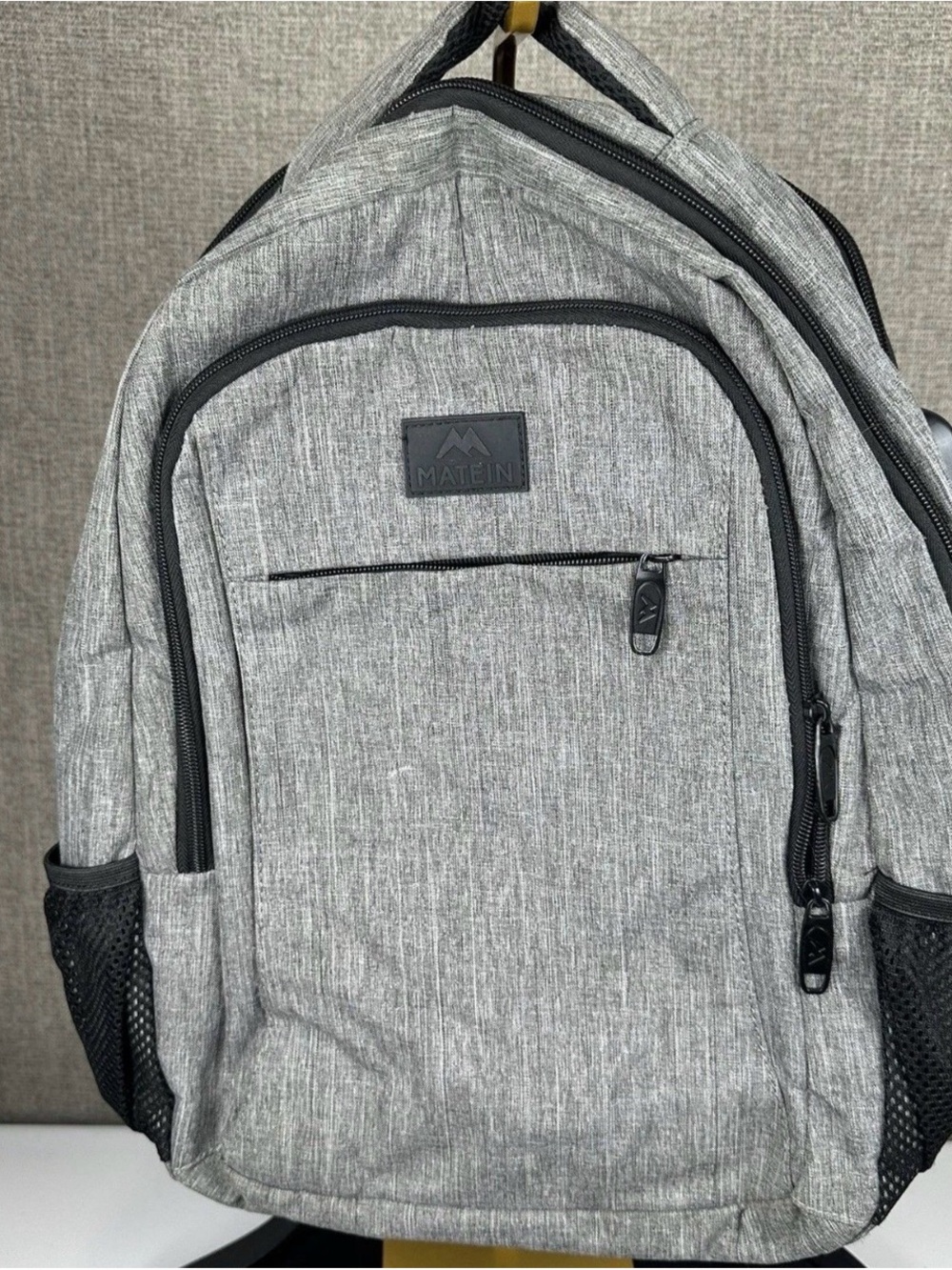 MATEIN Laptop Backpack Anti Theft Charger Bag Travel Charcoal Gray